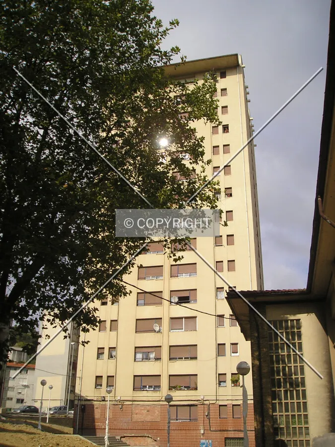 View of the south facade