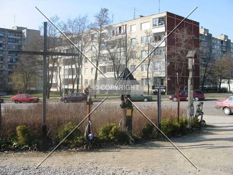 Crosses of the victims