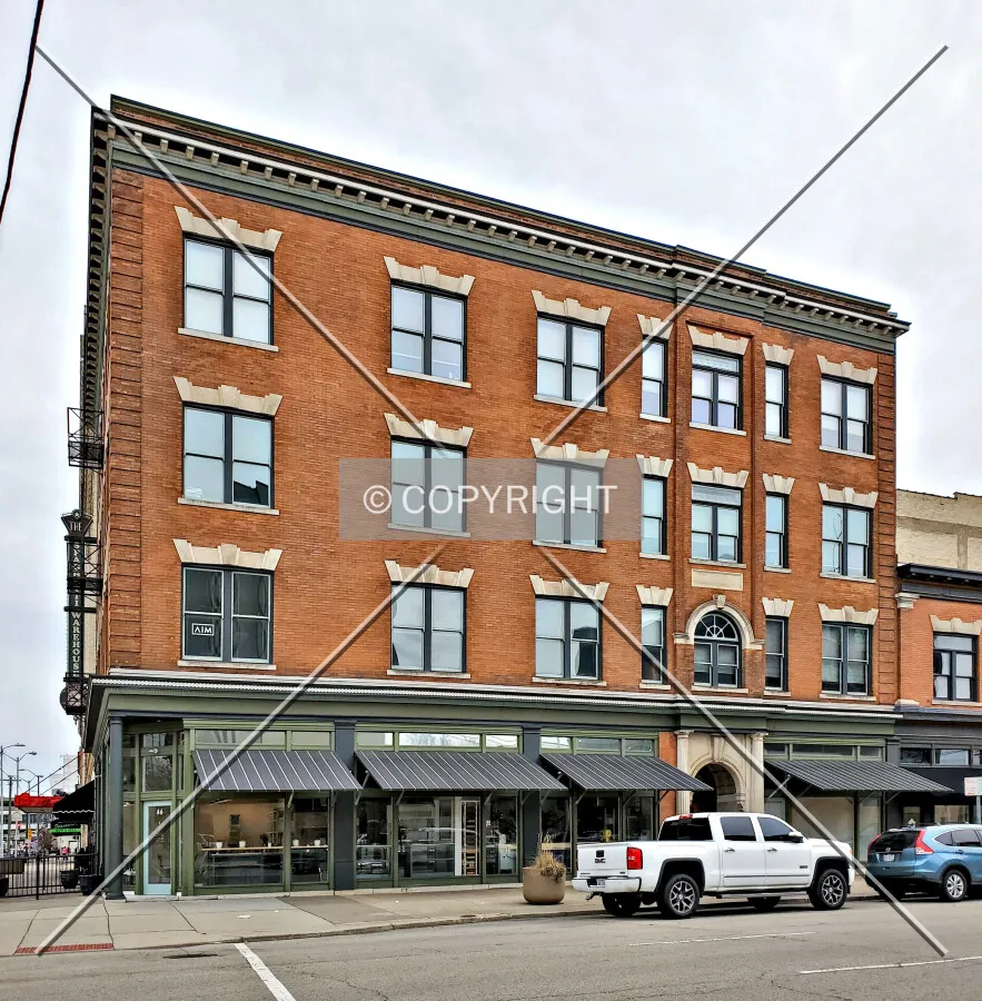 View from the northwest; January 30, 2021