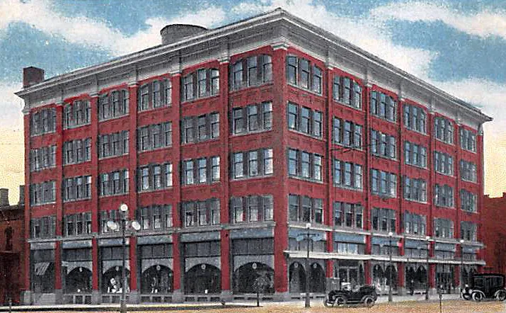 Vintage view from the northwest