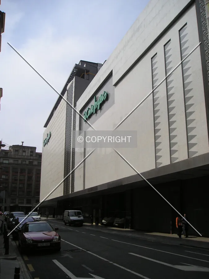 View of the facade at Ayala street