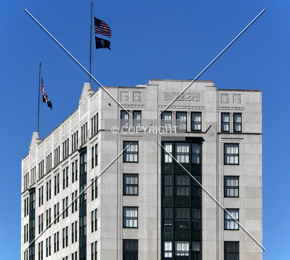 View from the southeast