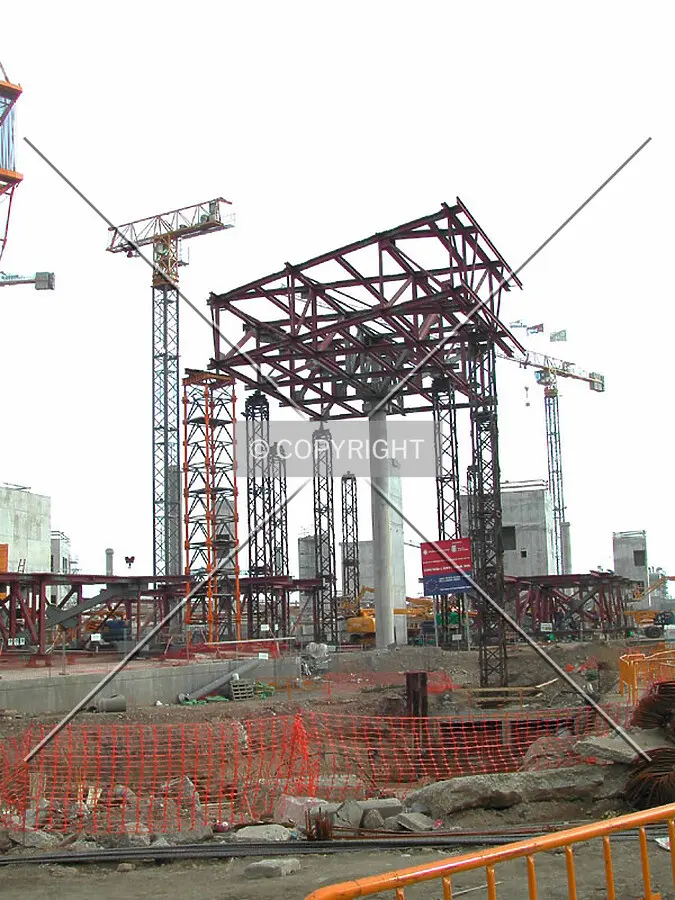 View of the works