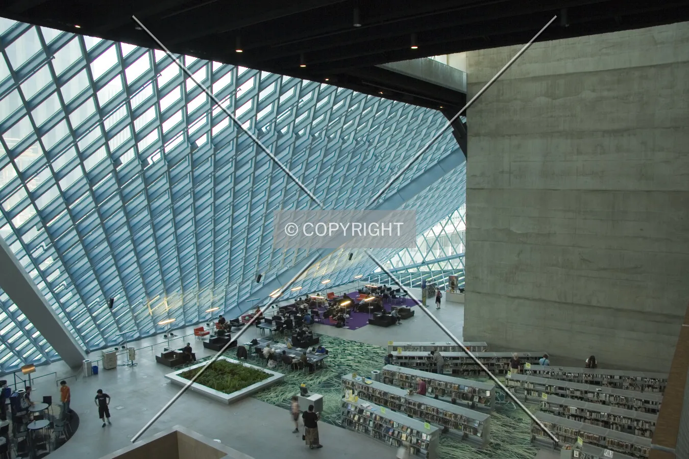 Southern atrium