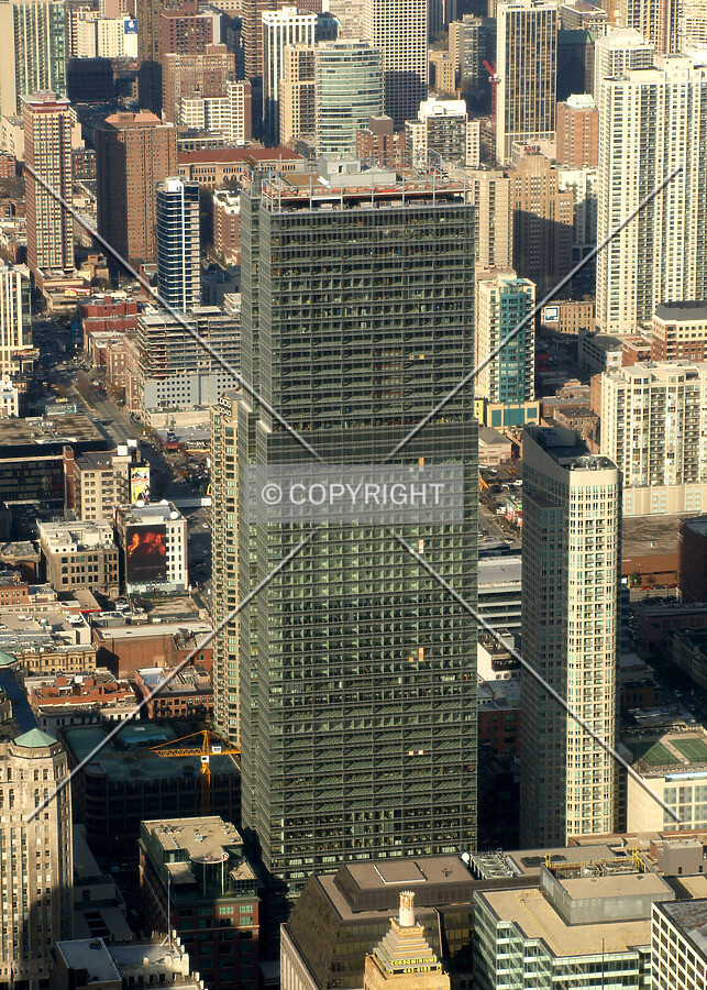 Looking north from the Sears Tower Skydeck