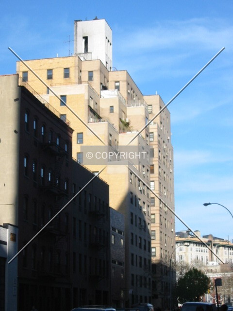 View to the east from Houston Street