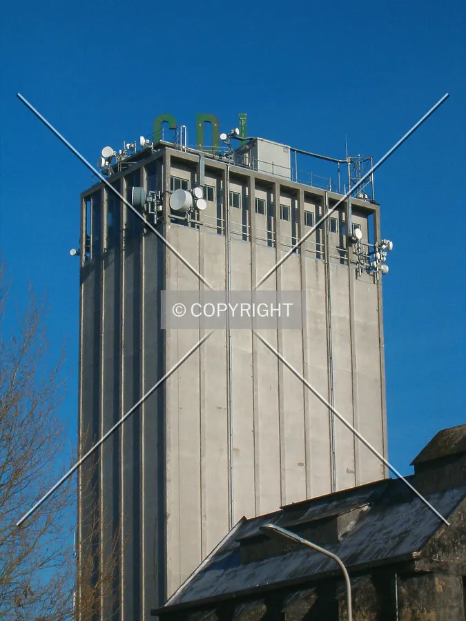 Top of the building