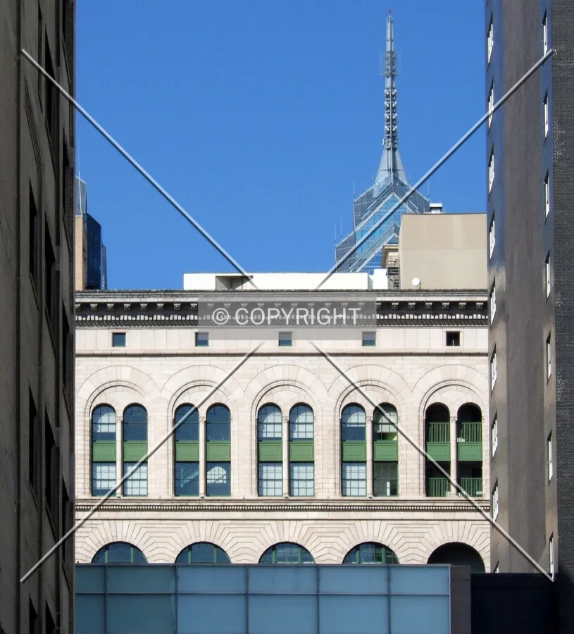 View from the southeast on Ludlow Street