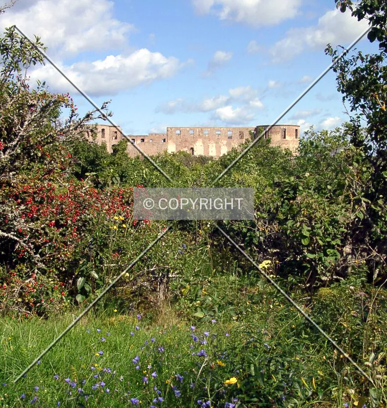 Borgholm Castle in Borgholm, Sweden