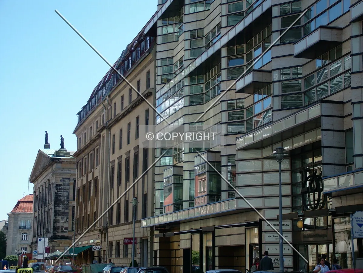 New architecture in East Berlin