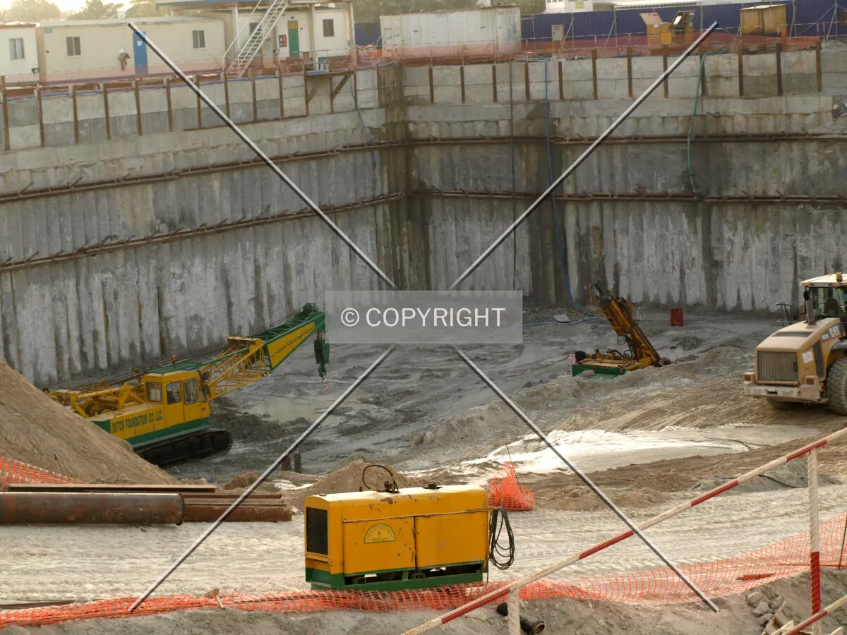 Site excavation