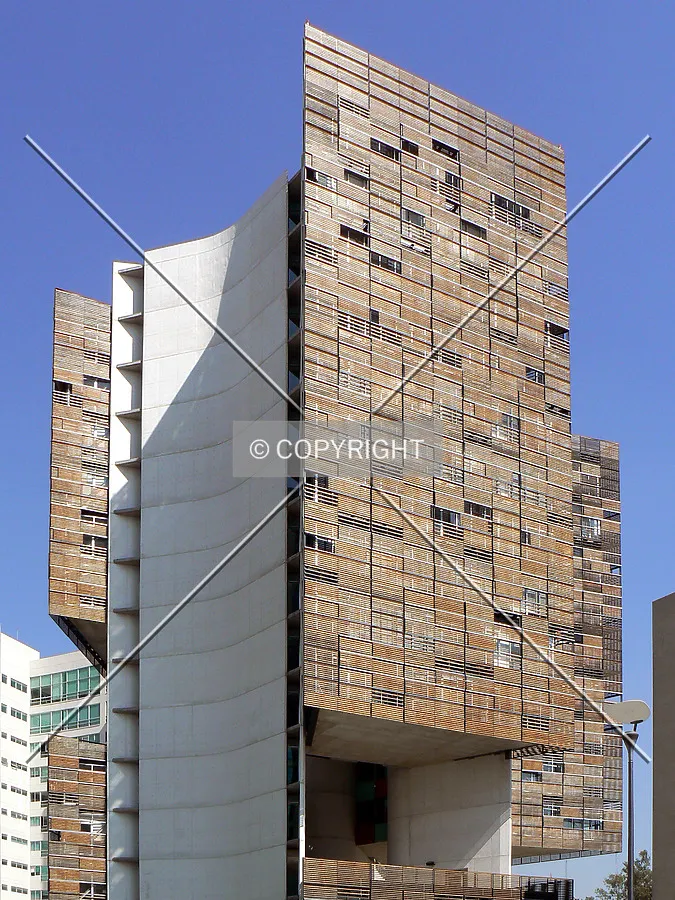 Back facade as seen from from the south
