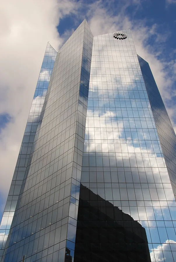 Looking up to the north
