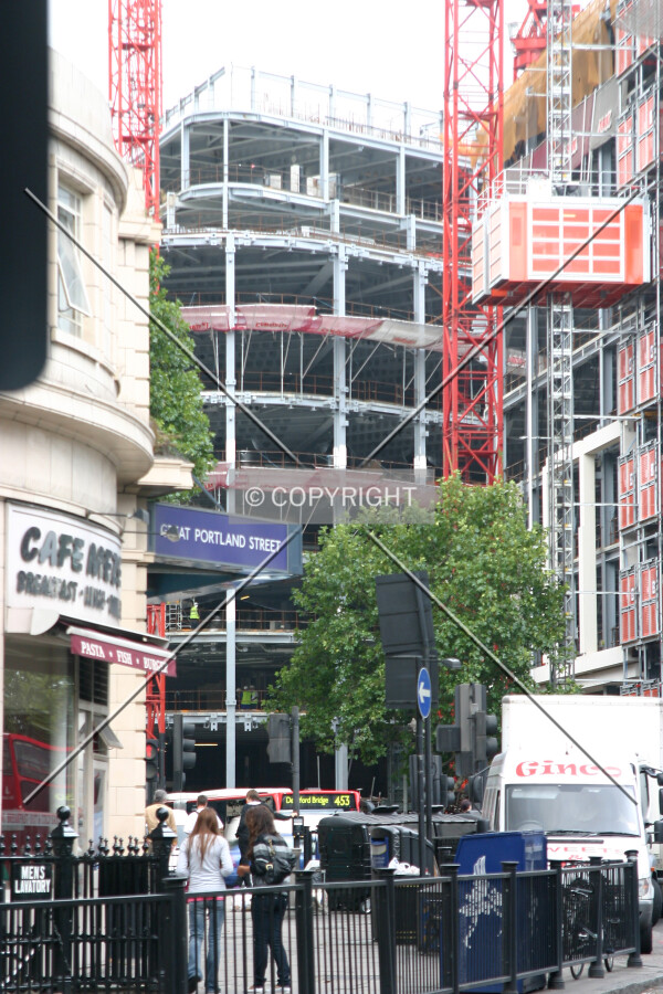 View north up Osnaburgh Street
