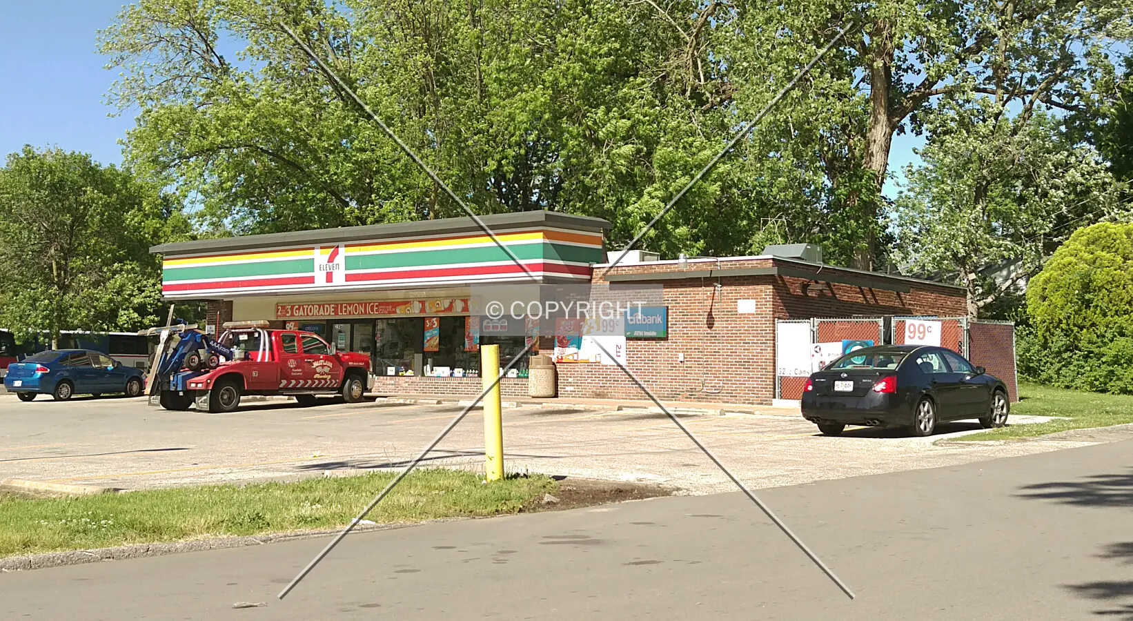 View from the southwest; May 11, 2015