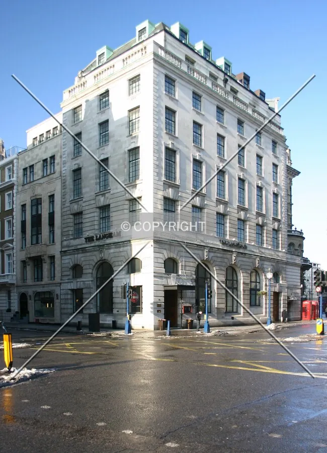 View northwest from Regent Street of the southeast wing