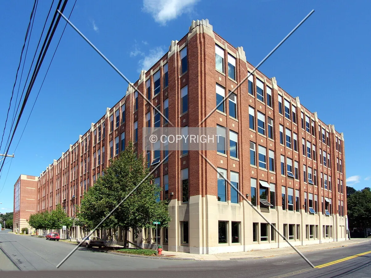 View from the southwest at Valley and Center Street