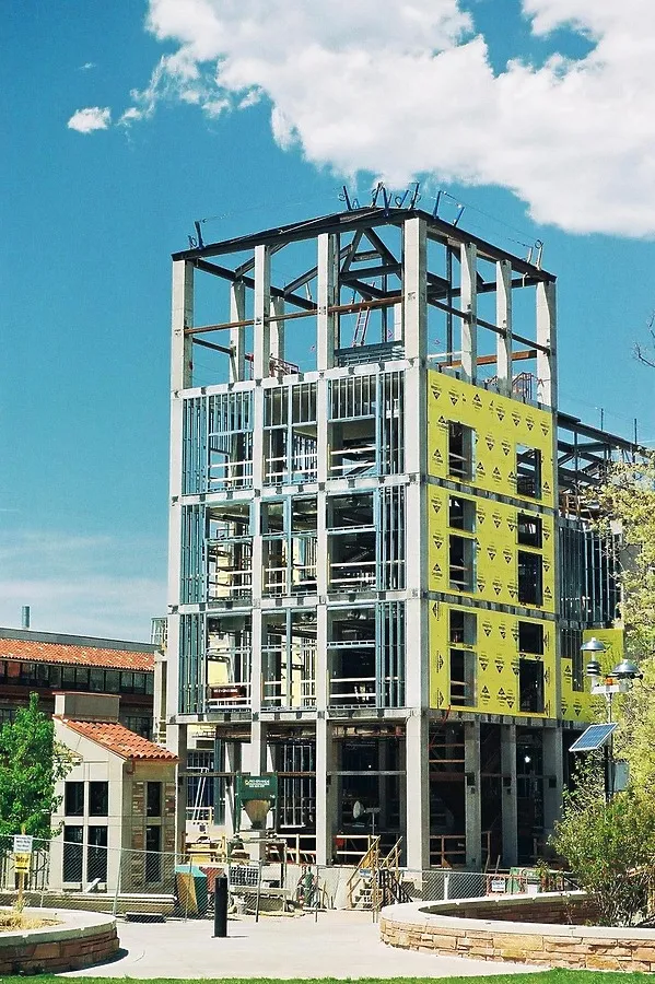 View from the southeast