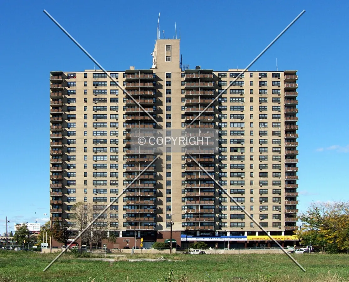 View from the southeast