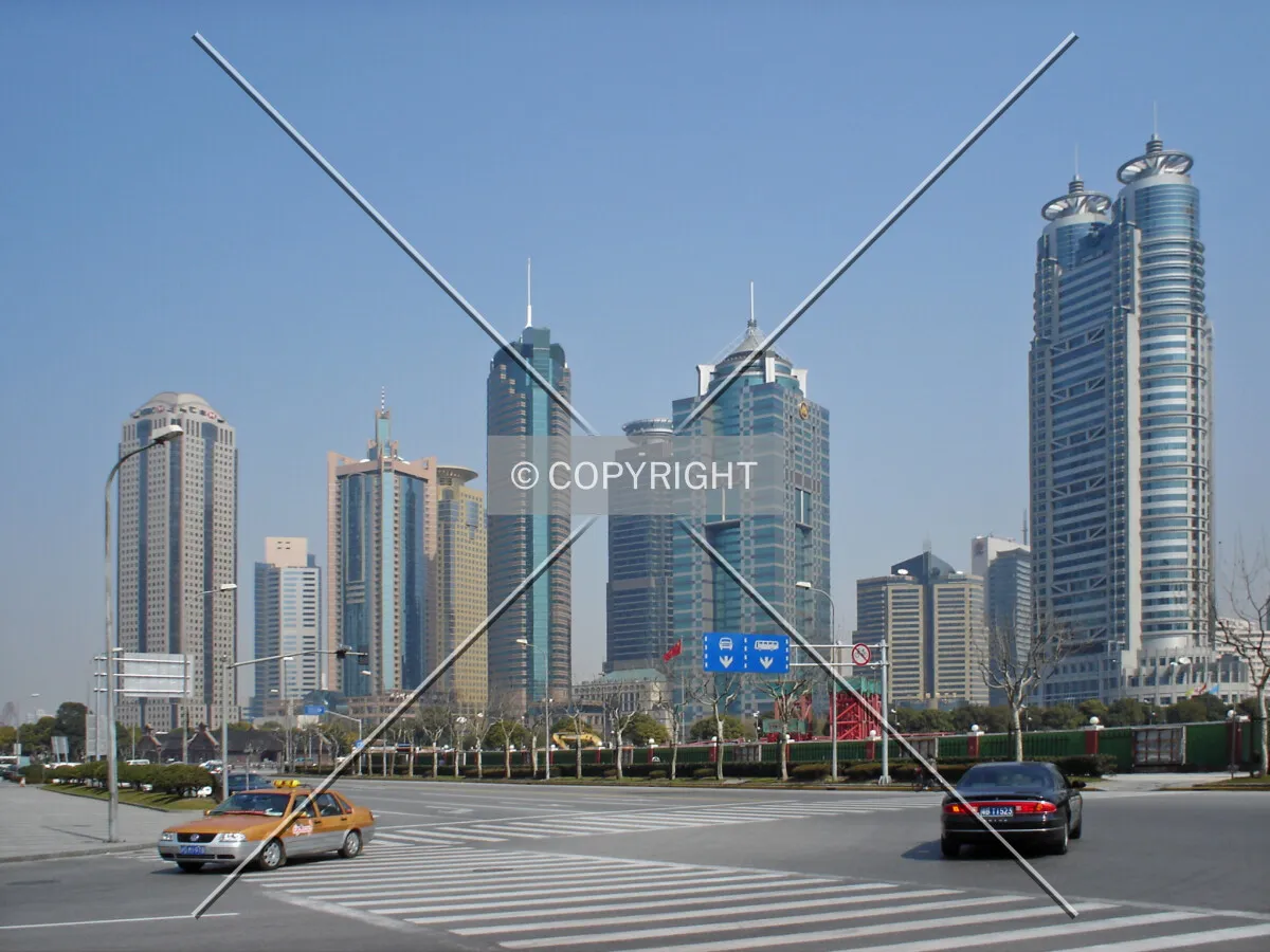 Skyscrapers in Shanghai