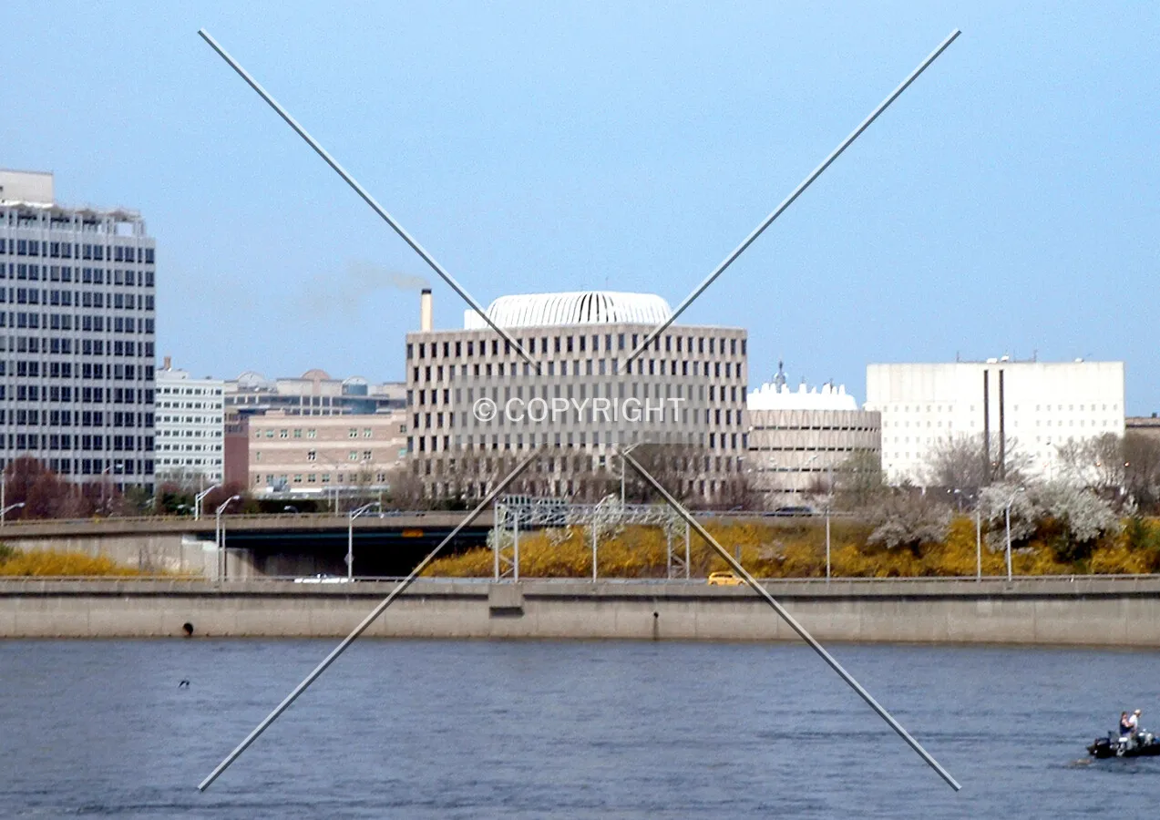 View from the southwest across the Delaware River