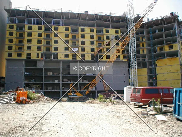Exterior rear of building