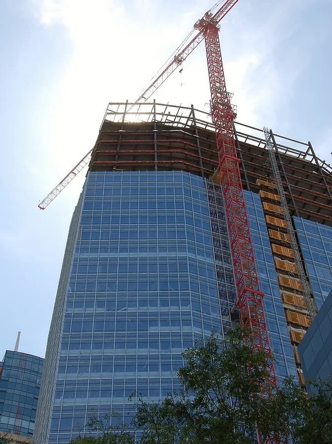 View from the northeast
