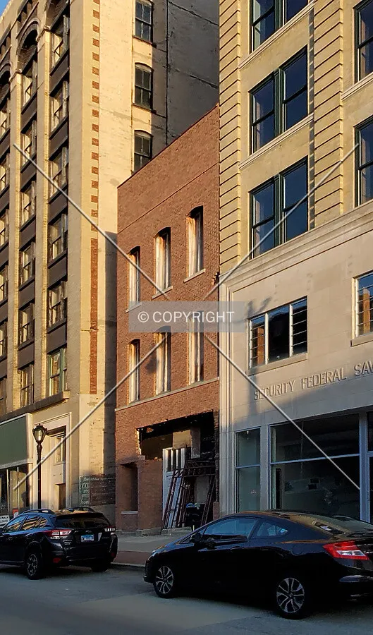 Northwest view; May 29, 2020
