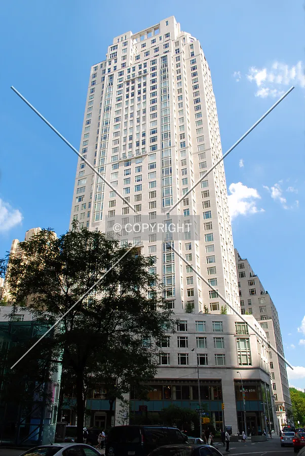 Viewed from West 61st Street