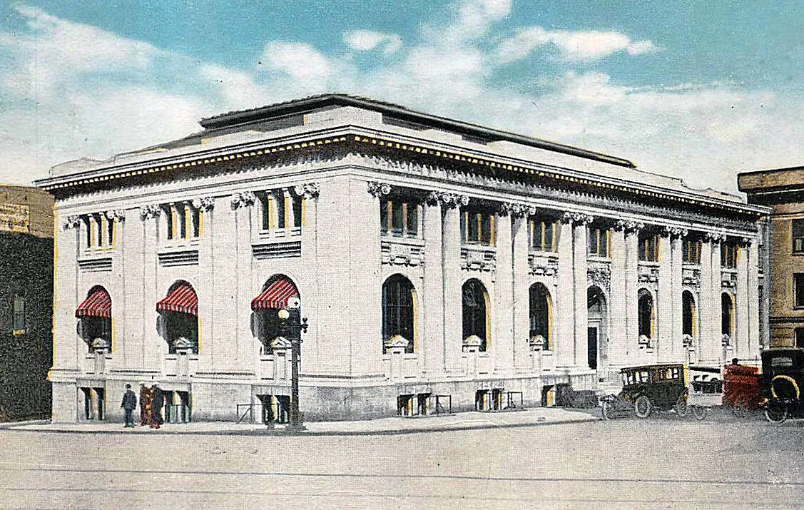 View from the east