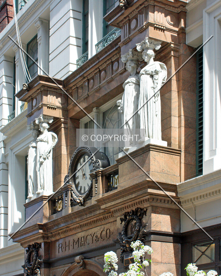 Detail above the entrance; April 25, 2014