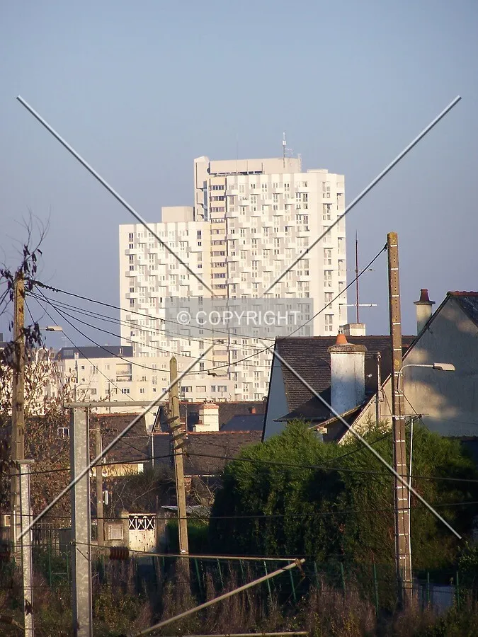 Vue depuis le sud-ouest
