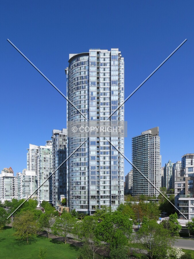 View to the northwest from the Cambie Bridge