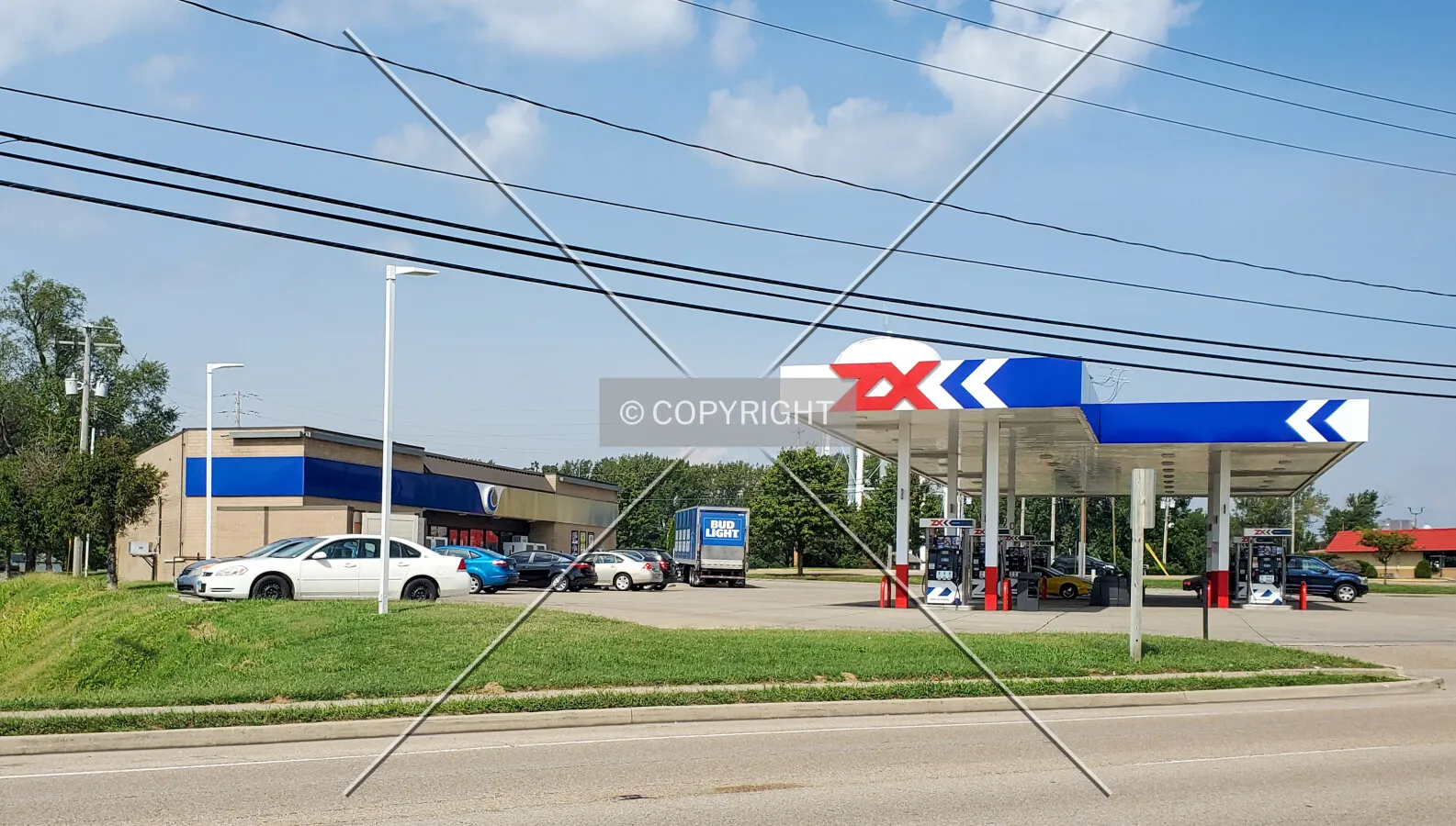 Southeast view; September 8, 2020