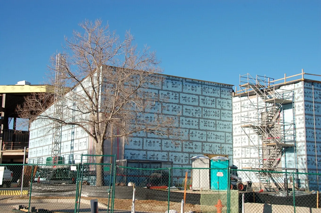 View to the north