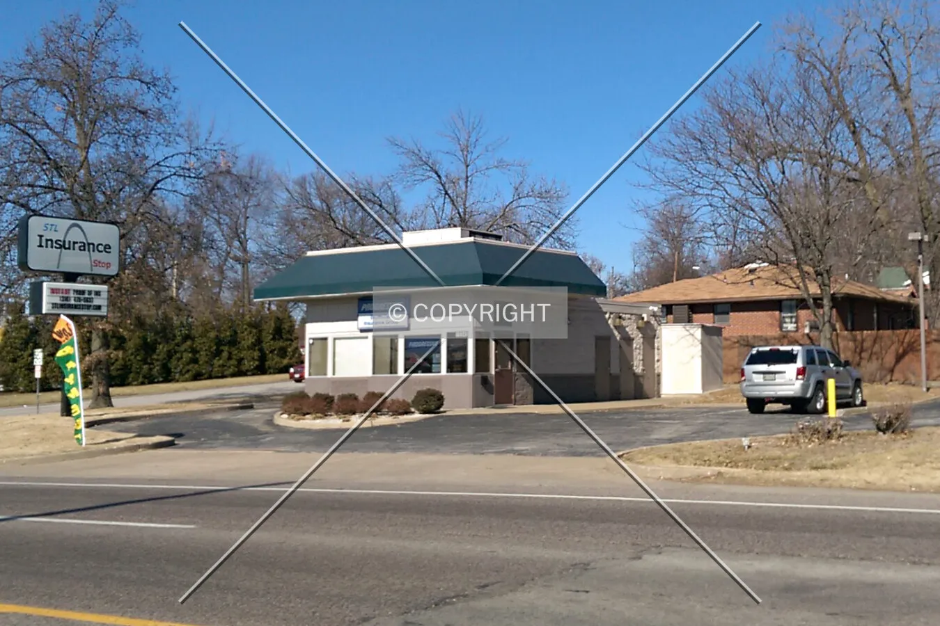 View from the southeast; January 30, 2015