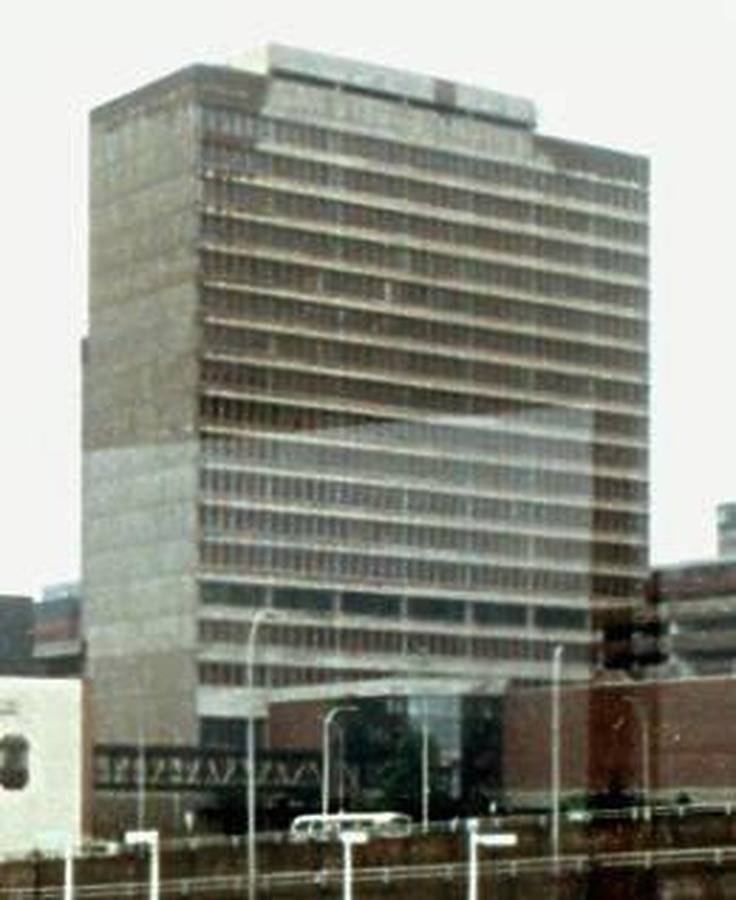 View from the northeast