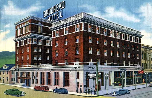 Vintage view from the southeast