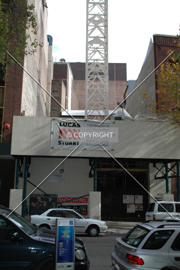 View from the east