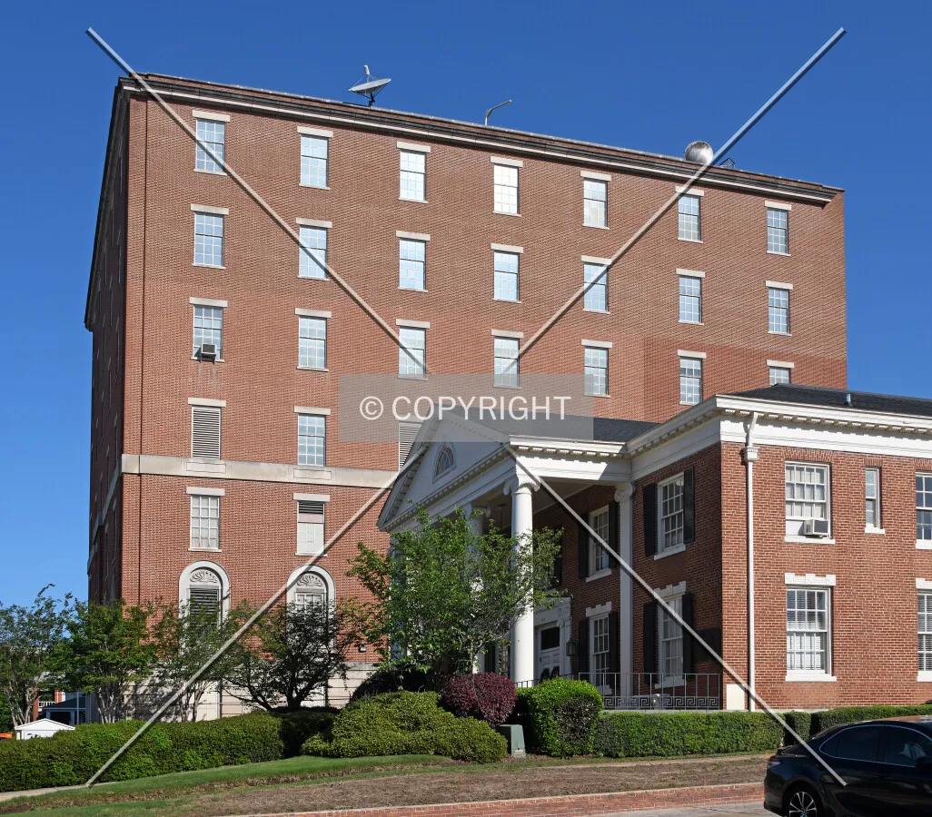 View from the southeast