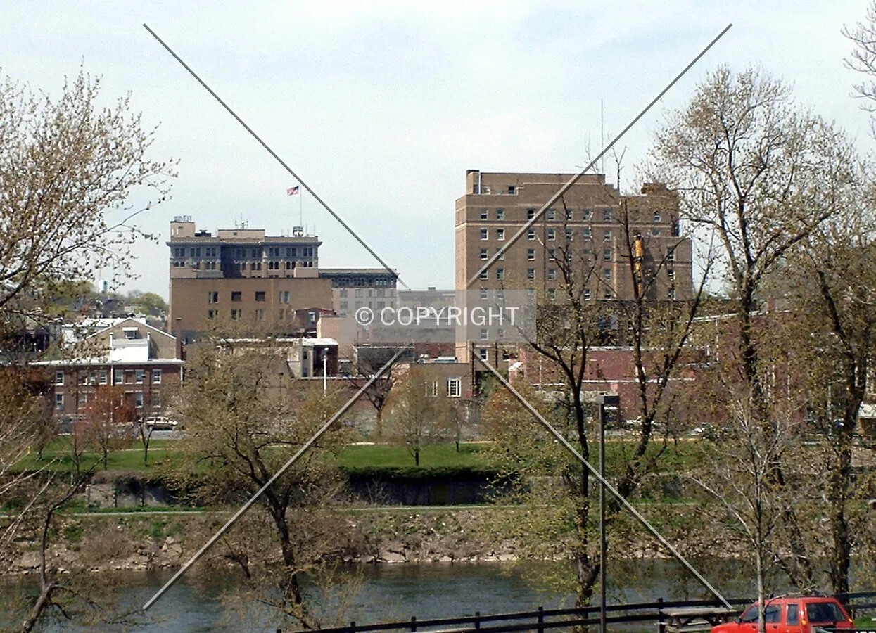 View from the east
