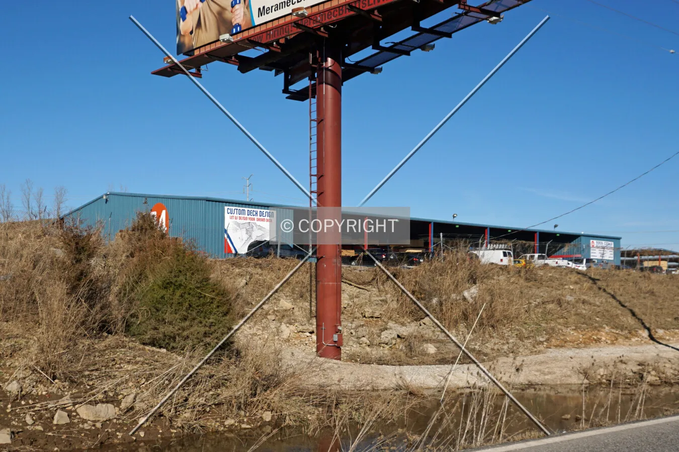 View from the southwest; January 5, 2016
