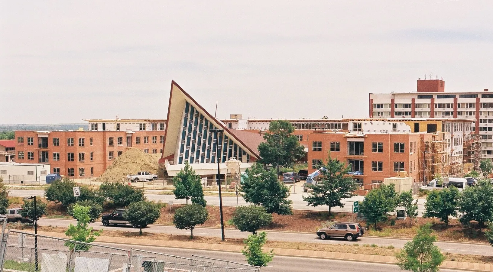 View to the northeast