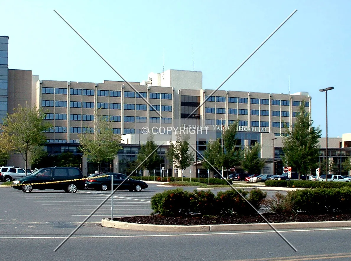View from the northeast toward the main entrance
