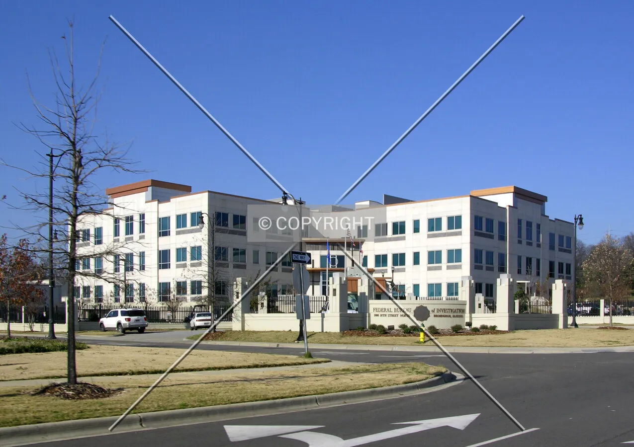 From across 18th Street North to the southeast
