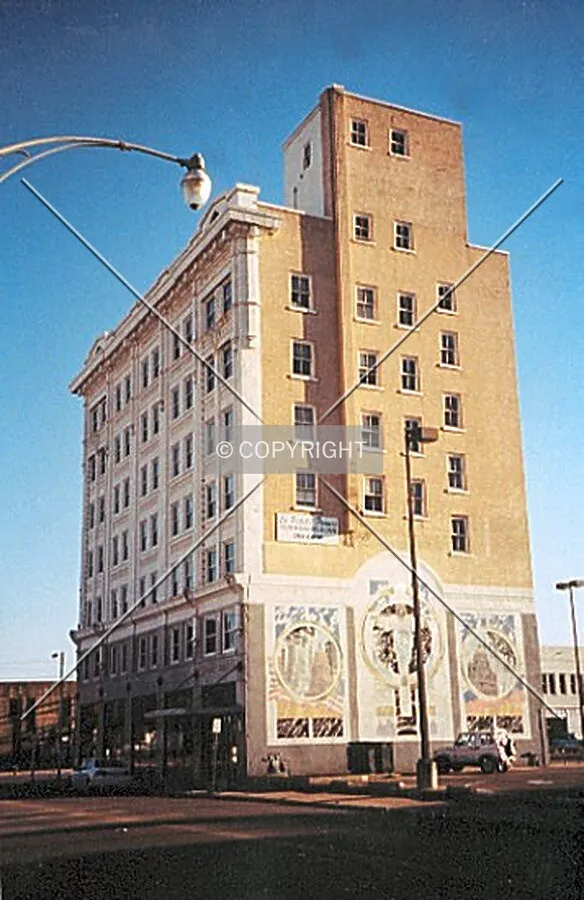 Vintage view from the northwest before restoration