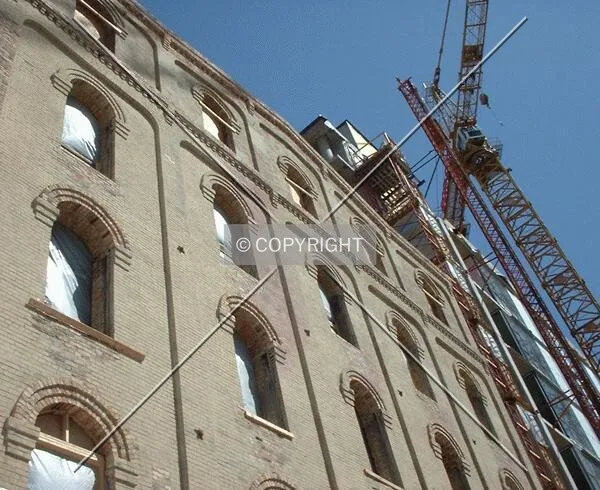 Looking up from 2nd Street South