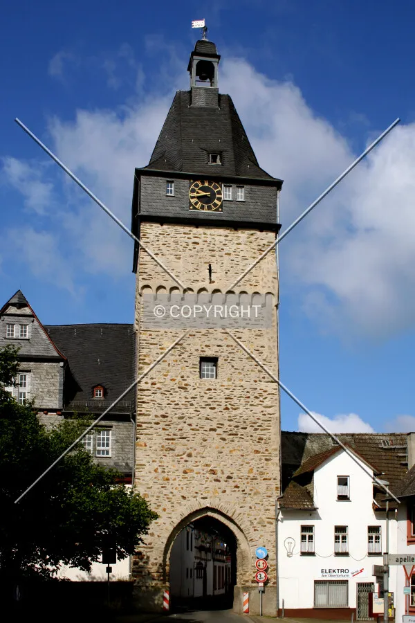 View from the east