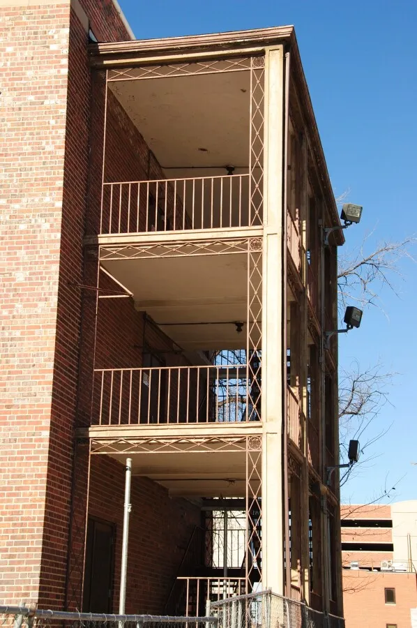 View to the north