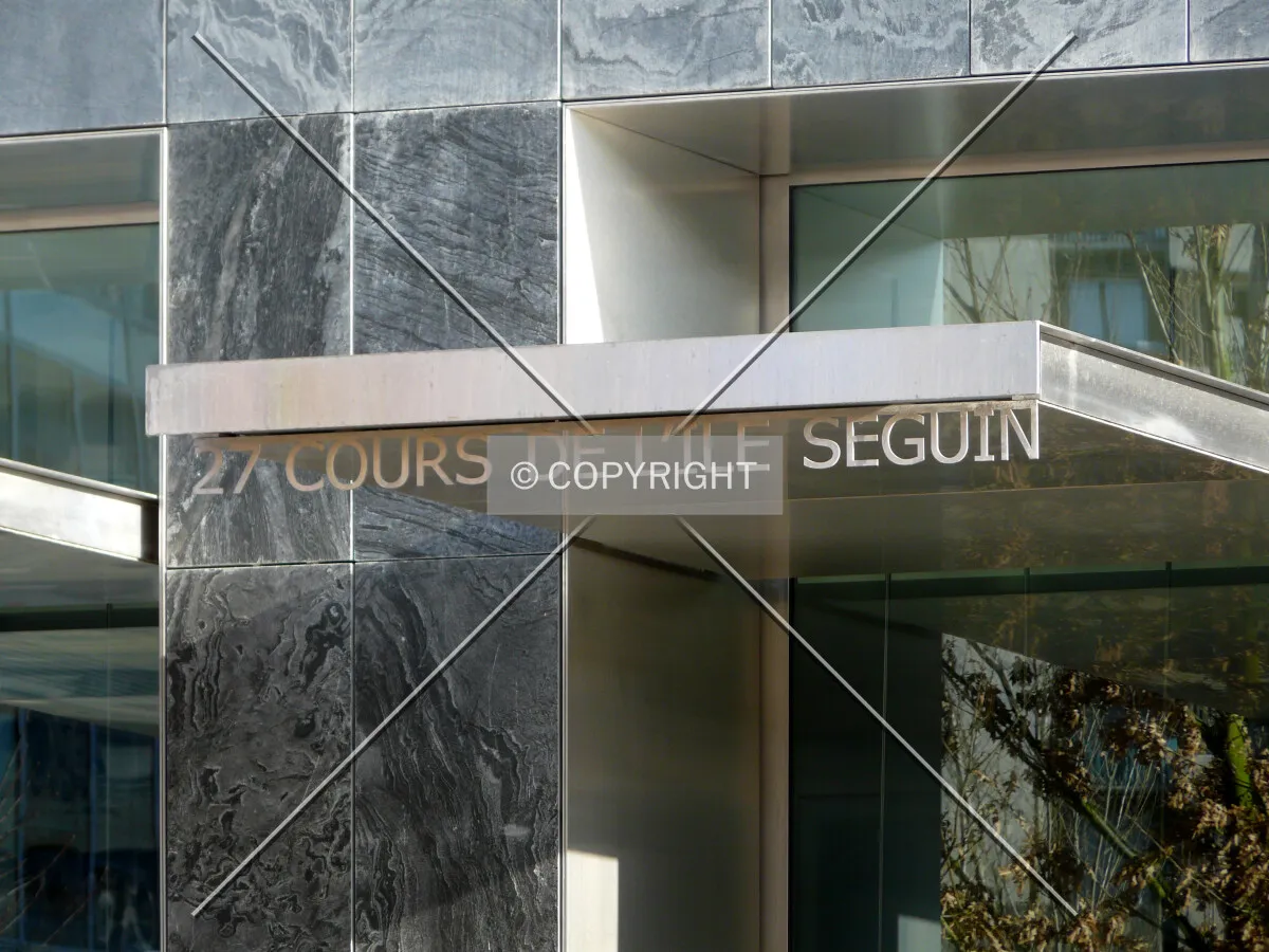 Canopy above the main entrance